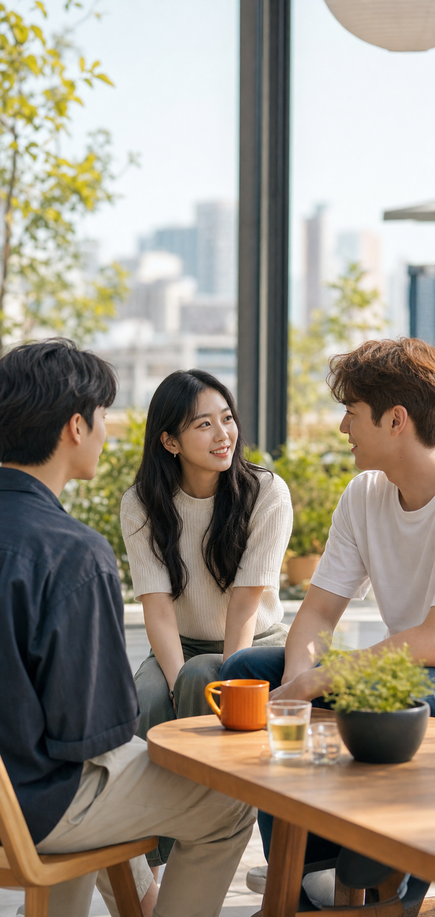 다톡으로 연결된 여러 나라의 친구들