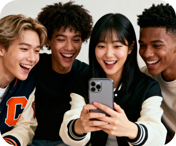 Friends using DaTalk